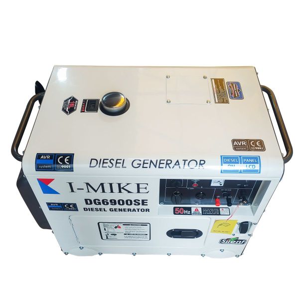 Photo - Máy phát điện diesel I-Mike DG6900SE (5kw cách âm thường)