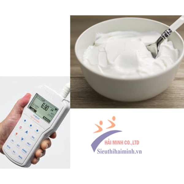 Photo - Máy đo pH/Nhiệt độ trong sữa chua HI98164