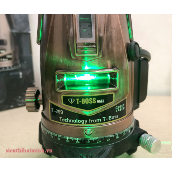 Photo - Máy cân bằng laser 5 tia xanh T-BOSS max T299
