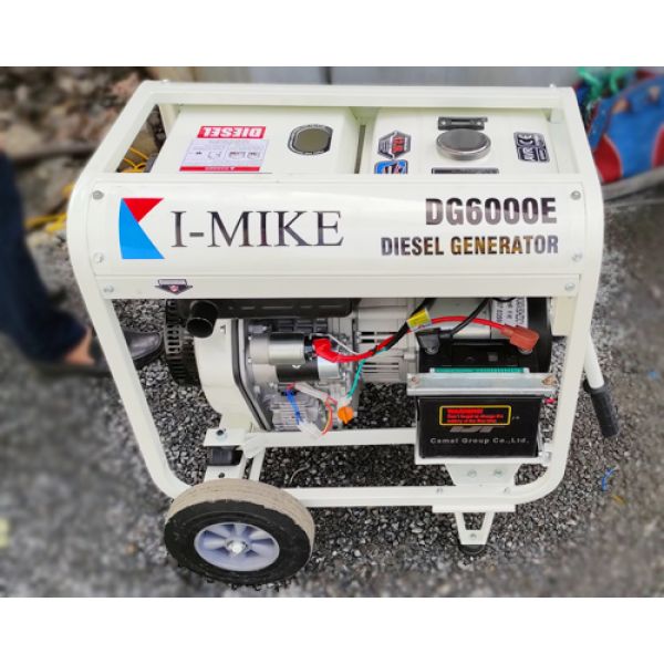 Photo - Máy phát điện chạy dầu Diesel I-MIKE DG 6000E (5KVA trần)