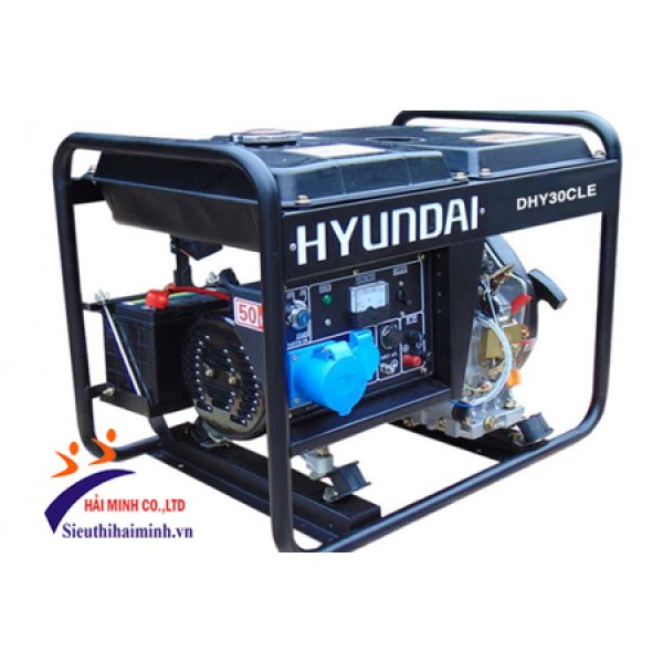 Photo - Máy phát điện chạy dầu Hyundai DHY 36CLE (2.7-3.0KW)