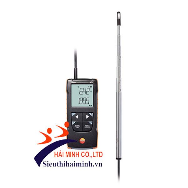 Photo - Máy đo vận tốc gió với đầu đo dạng sợi nhiệt Testo 425  – Kết nối App