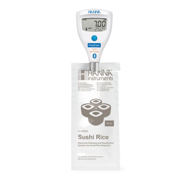 Photo - Bút đo pH/nhiệt độ HALO2 Bluetooth trong Sushi HI9810352