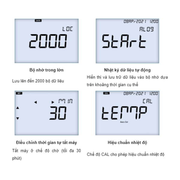 Photo - Máy đo pH/mV/độ dẫn / điện trở / độ mặn / TDS để bàn LAQUA PC2000