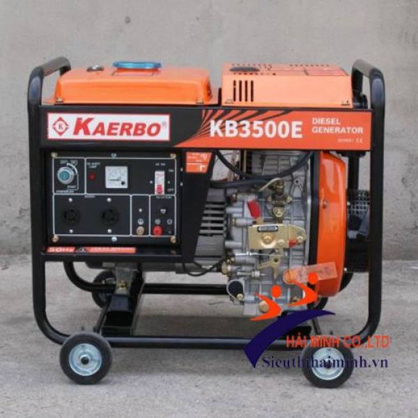Photo - Máy phát điện diesel KB3500E 3KW đề nổ
