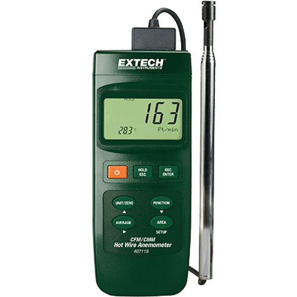 Photo - Máy đo tốc độ gió và nhiệt độ EXTECH 407119