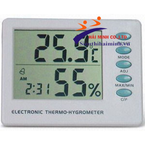 Photo - Đồng hồ đo độ ẩm và nhiệt độ TigerDirect HMAMT-106