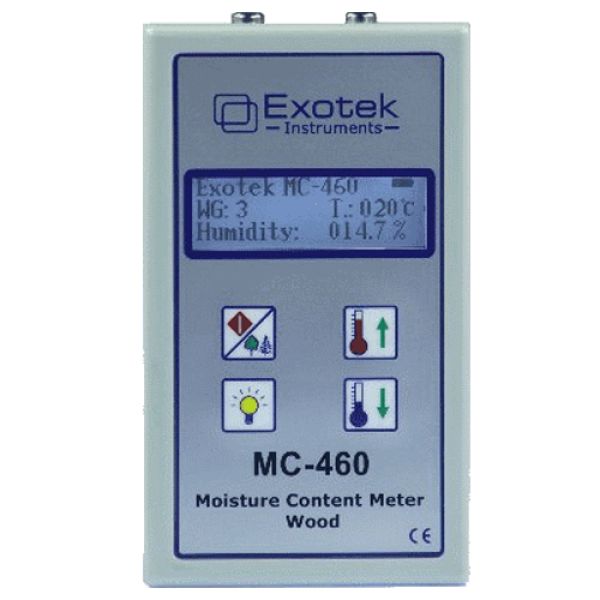 Photo - Máy đo độ ẩm mùn cưa, gỗ dăm Exotek MC-460