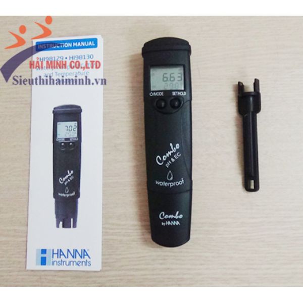 Photo - Bút đo pH/EC/TDS/Nhiệt độ HANNA HI98129