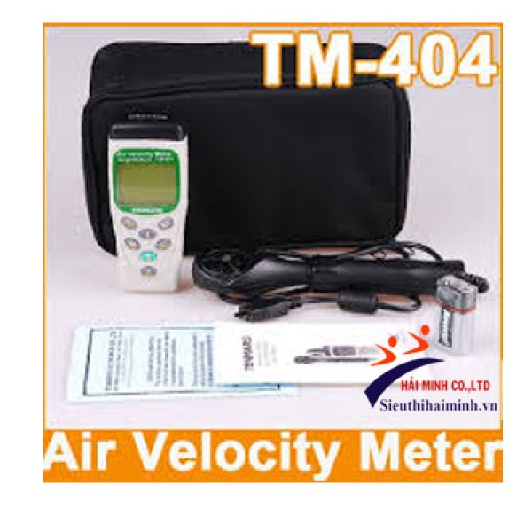 Photo - Máy đo tốc độ và lưu lượng gió Tenmars TM-404