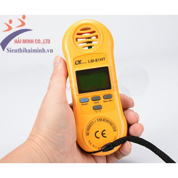 Photo - Máy đo nhiệt độ độ ẩm Lutron LM-81HT