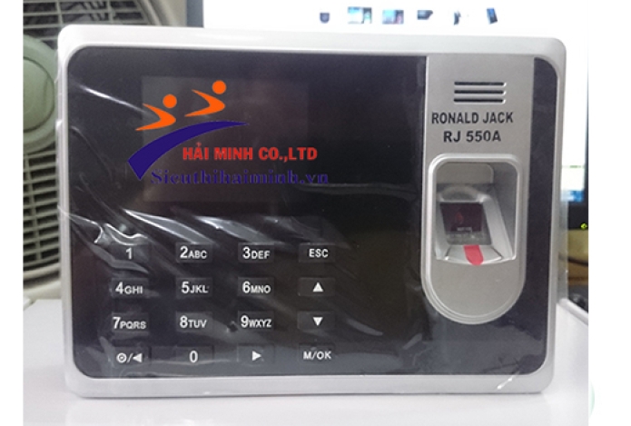 Đánh giá chất lượng máy chấm công vân tay Ronald Jack RJ550A