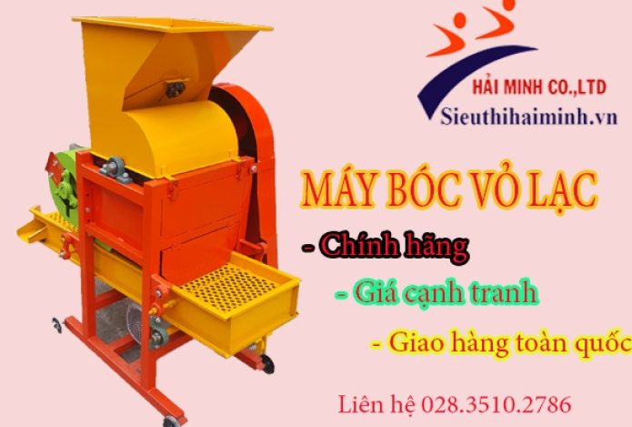 Địa chỉ bán máy bóc tách vỏ lạc chính hãng, giá tốt