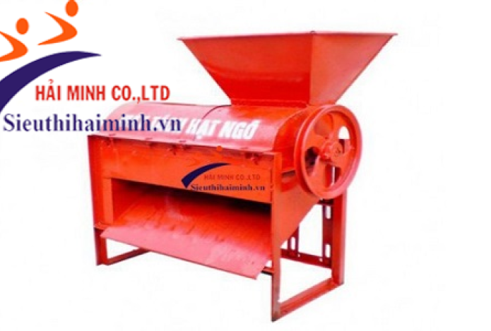 Tìm hiểu máy tách hạt ngô chạy điện tròn HMQ-02