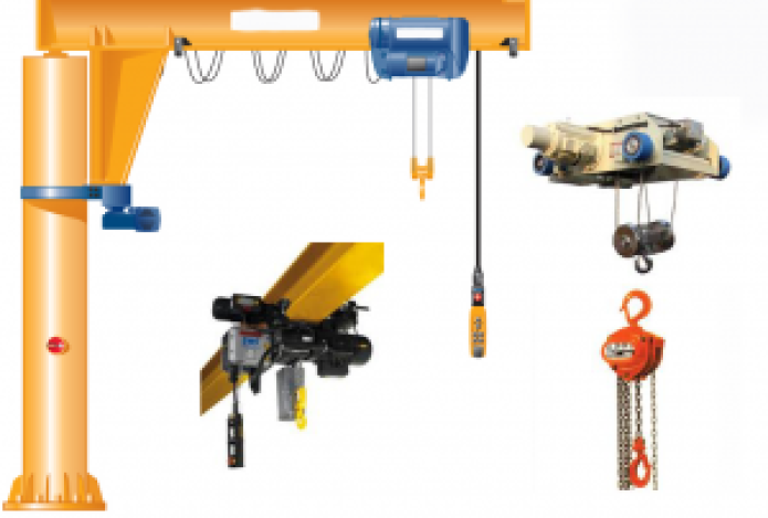 Những cách đặt động cơ của pa lăng điện