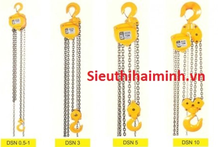 Cách chọn mua palăng xích tay và pa lăng xích điện (Phần 1)