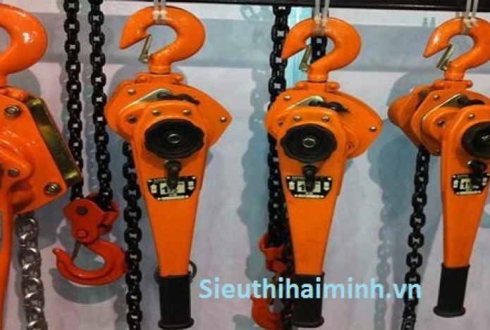 So sánh pa lăng xích kéo tay và pa lăng xích lắc tay