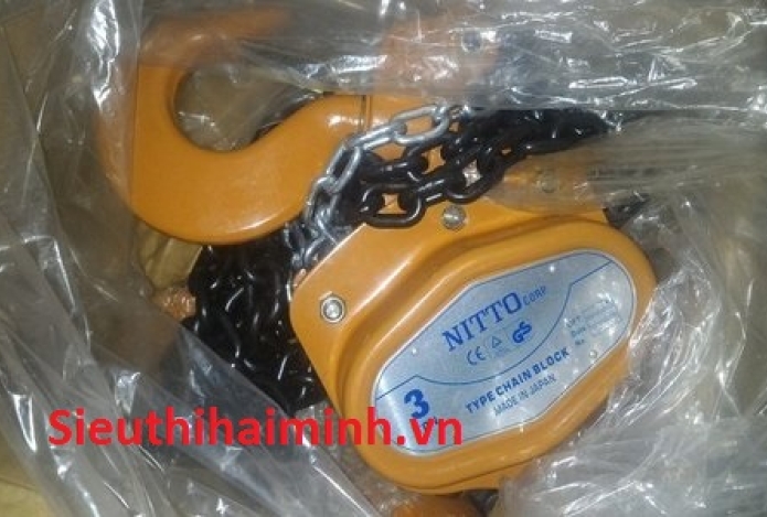 Các tính năng của pa lăng xích kéo tay