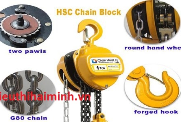 Làm sao sử dụng pa lăng đúng cách?