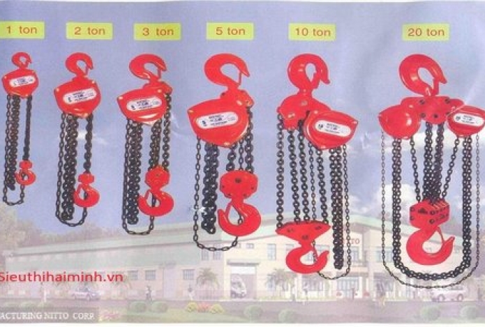 Hướng dẫn sử dụng pa lăng an toàn