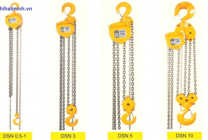 Ứng dụng và phân loại pa lăng xích