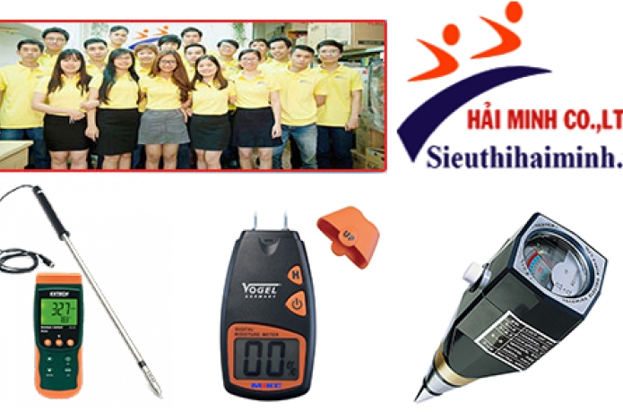 Siêu thị Hải Minh- địa chỉ uy tín nhất chọn mua máy đo độ ẩm