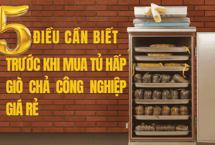 5 Điều Cần Biết Trước Khi Mua Tủ Hấp Giò Chả Công Nghiệp Giá Rẻ