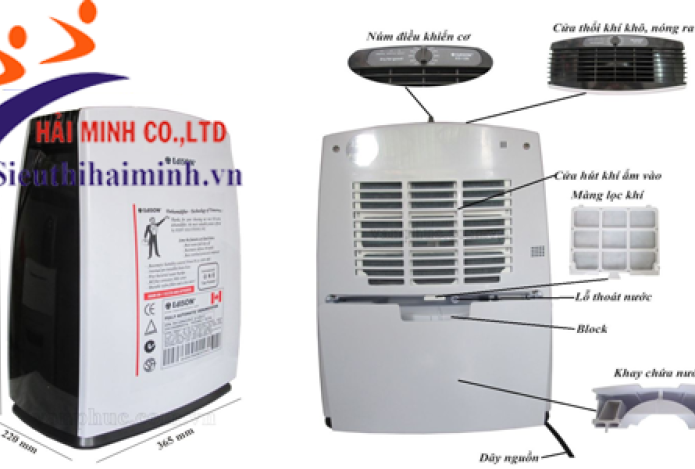 5 lợi ích nổi trội của máy hút ẩm mà bạn cần biết
