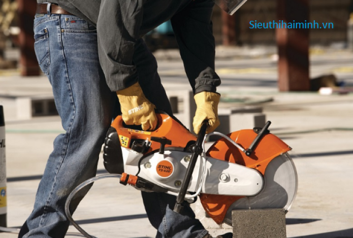 Kinh nghiệm dùng máy cắt bê tông tại nhà