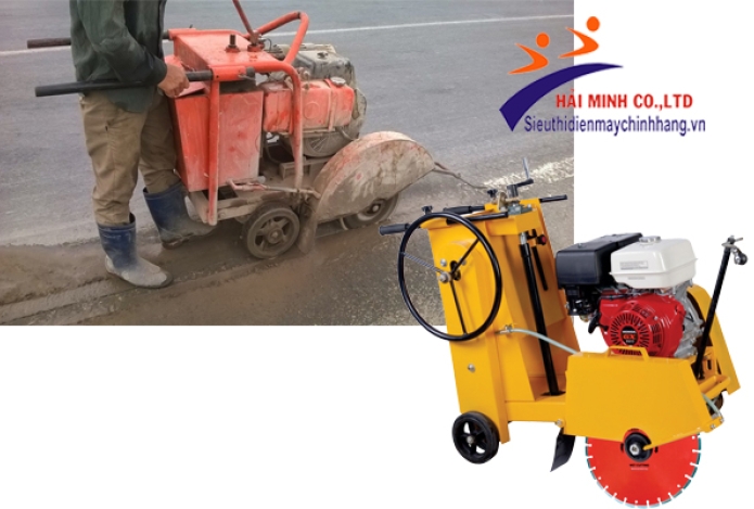 Giá máy cắt bê tông nhựa trên thị trường hiện nay