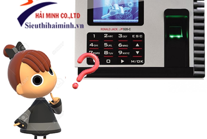 Giải đáp những thắc mắc khi chọn mua máy chấm công