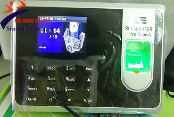 Giới thiệu máy chấm công vân tay Pro 8866A
