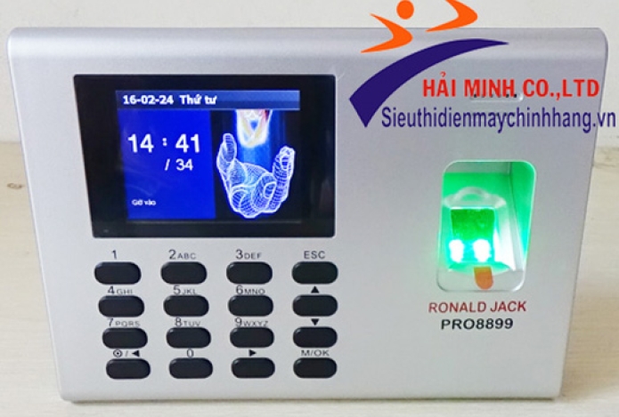 Mua máy chấm công vân tay Ronald Jack Pro8899 ở đâu?