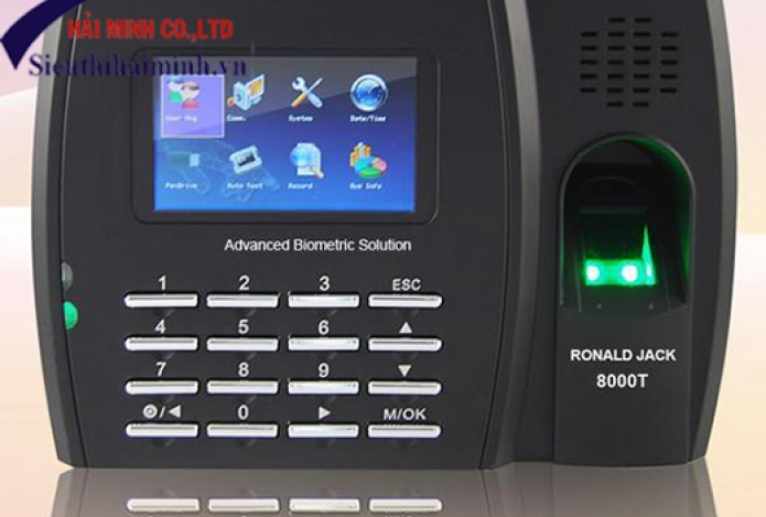Hướng dẫn cơ bản sử dụng máy chấm công vân tay