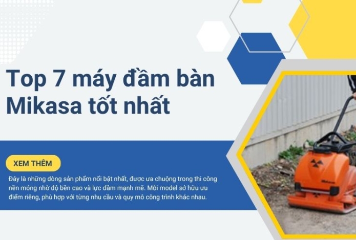 Top 7 máy đầm bàn Mikasa tốt nhất hiện nay