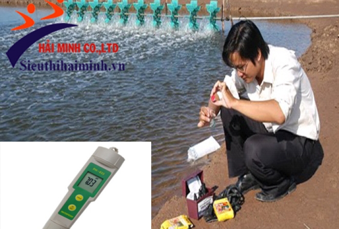 Cách sử dụng máy đo pH đơn giản trong ao, đầm