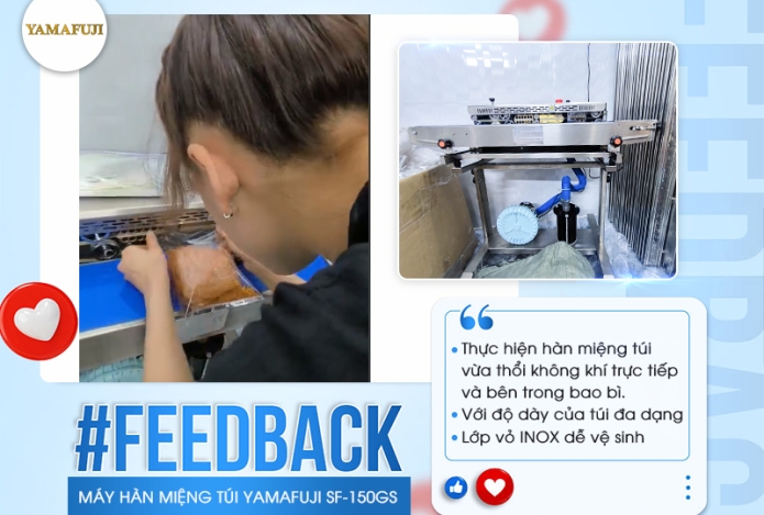 Nên chọn máy hàn túi thổi khí SF-150GS hay máy hàn túi khác?