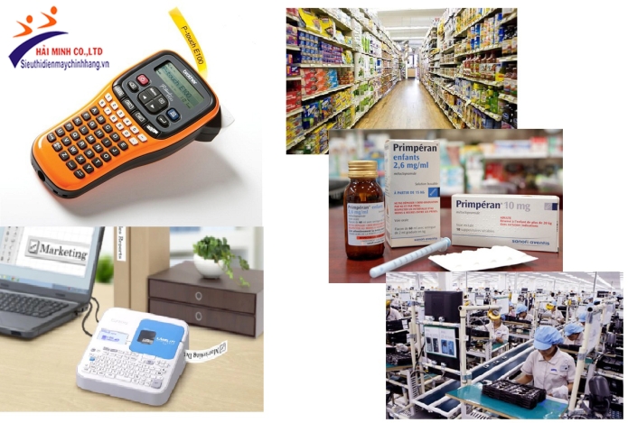 Sử dụng máy in nhãn mác giúp quản lí hàng hóa dễ dàng