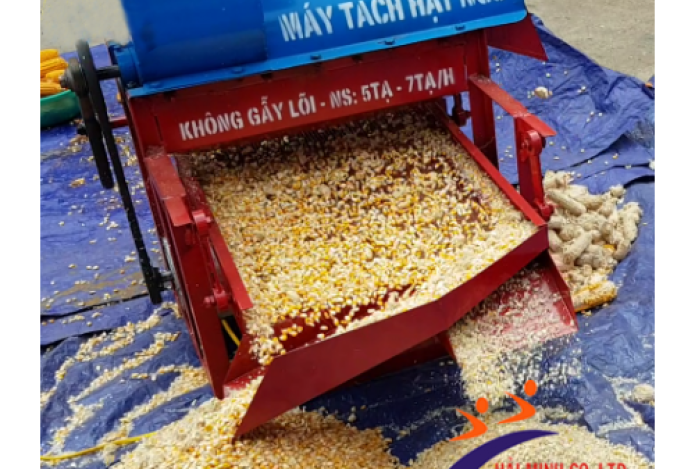 Ưu điểm nổi bật máy tách hạt ngô sàng rung HMR 700A