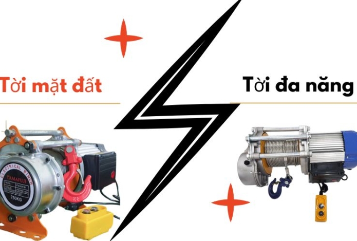 Nên Lựa Chọn Tời Đa Năng Hay Tời Kéo Mặt Đất?