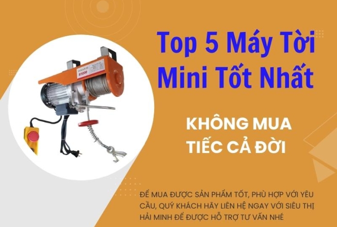 Top 5 Máy Tời Mini Tốt Nhất Hiện Nay - Không Mua Tiếc Cả Đời