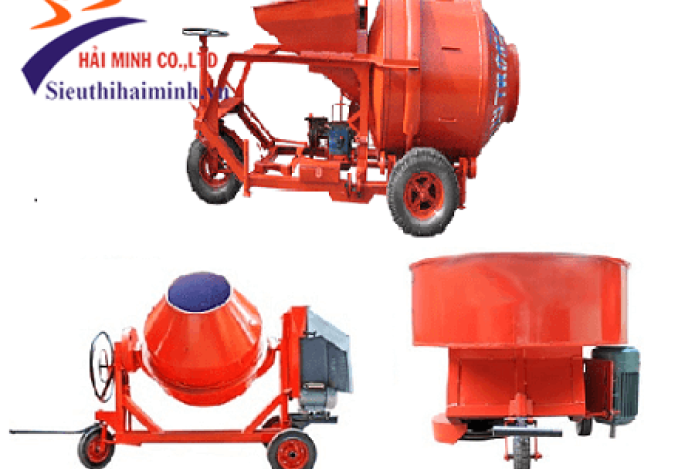 Những cách phân loại máy trộn bê tông ngày nay