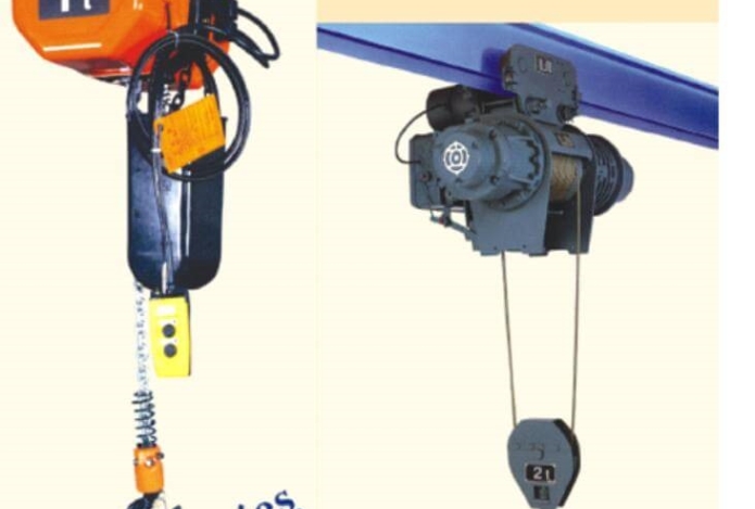 So sánh pa lăng xích điện và pa lăng xích kéo tay