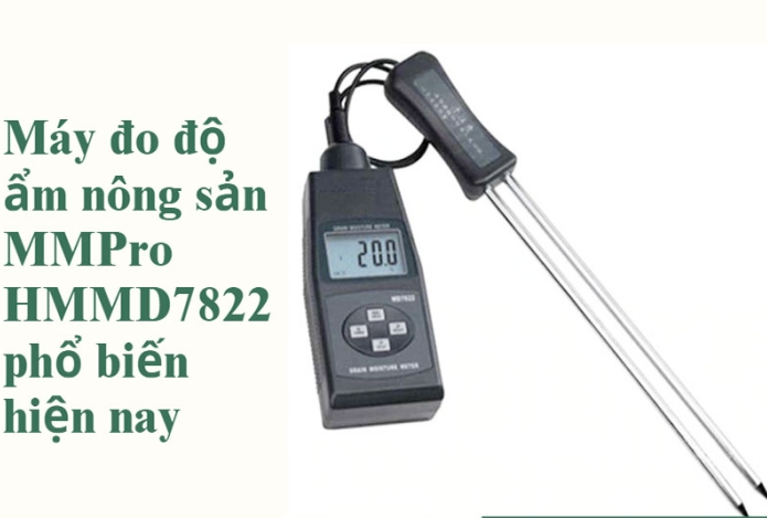 Máy đo độ ẩm nông sản MMPro HMMD7822 phổ biến hiện nay