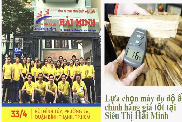 Lựa chọn máy đo độ ẩm chính hãng giá tốt tại Siêu Thị Hải Minh