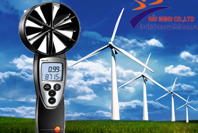 Ứng dụng của máy đo vận tốc gió cầm tay trong cuộc sống