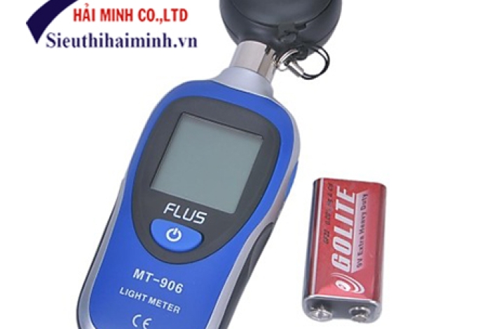 Review máy đo cường độ ánh sáng Plus MT906
