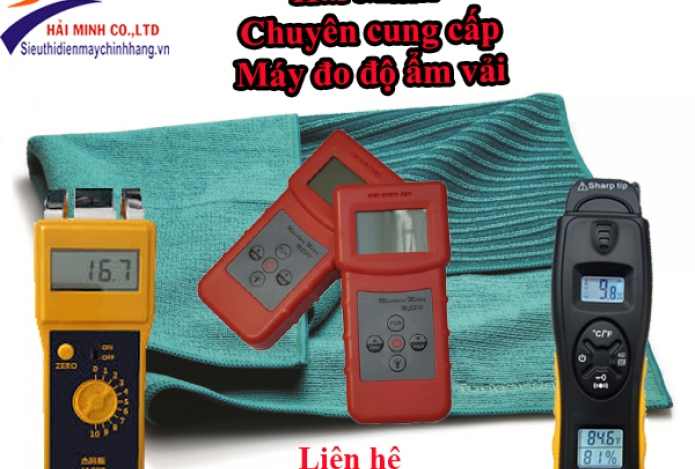 Mua máy đo độ ẩm vải giá rẻ chính hãng ở đâu uy tín?