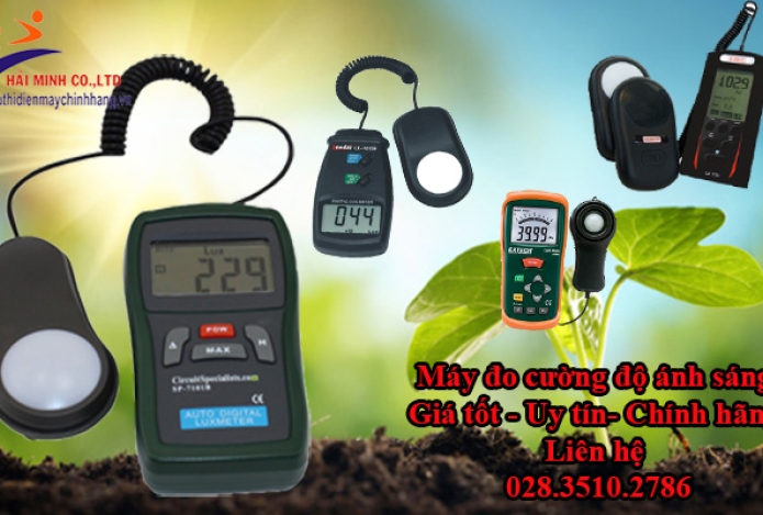 4 tiêu chuẩn lựa chọn máy đo cường độ ánh sáng chính hãng giá rẻ