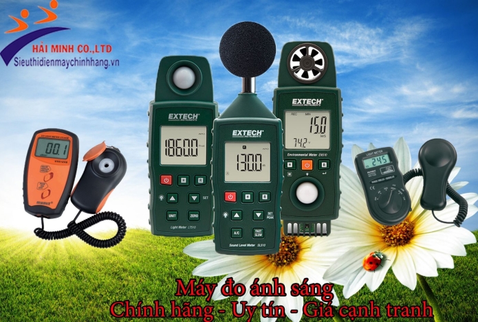 Giới thiệu tổng quan về máy đo cường độ ánh sáng cầm tay